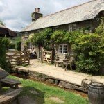 The Rugglestone, a great Dartmoor Pub not far from our thatched holiday rental